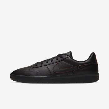 Nike SB Team Classic Premium - Férfi Deszkás Cipő - Fekete/Piros/Kék/Fekete